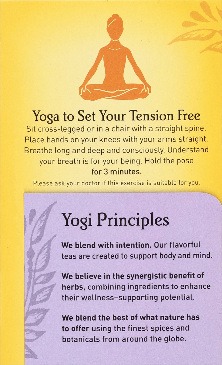 slide 8 of 9, Yogi Caffeine Free Calming Tea Bags Herbal Supplement 16 ea, 16 ct