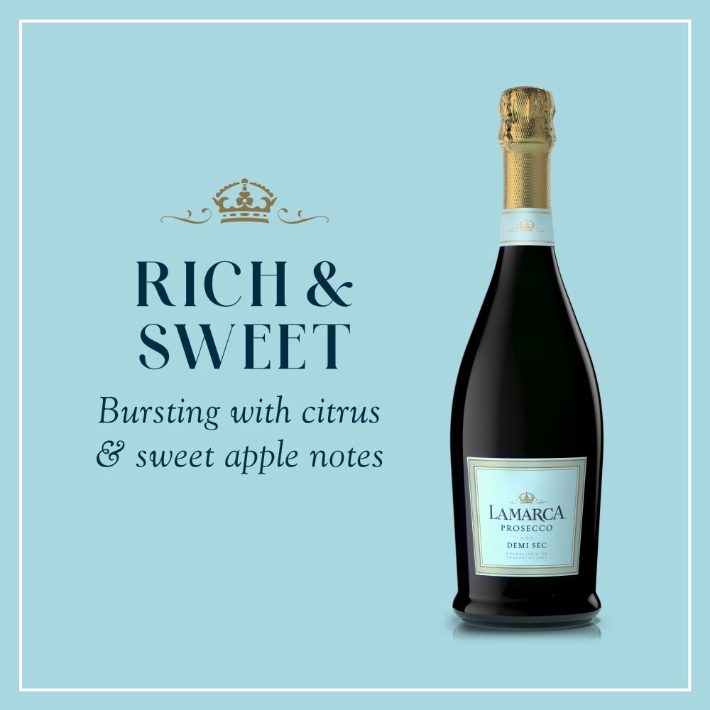 slide 4 of 6, La Marca Prosecco Demi Sec Italian Sparkling Wine, 750 ml