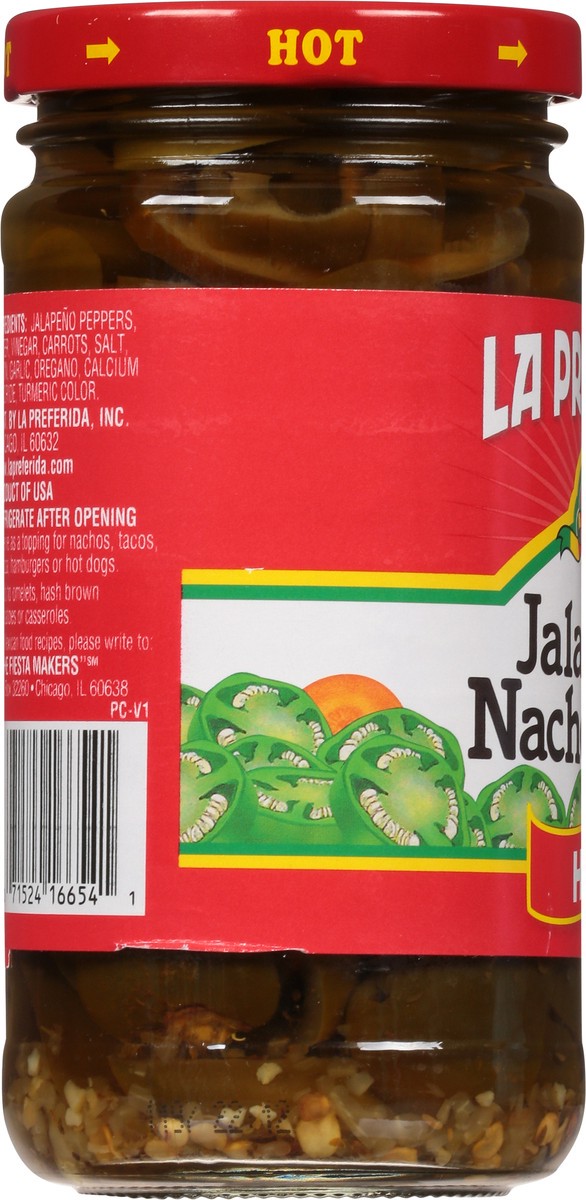 slide 5 of 13, La Preferida Hot Jalapeno Nacho Slices, 11.5 oz