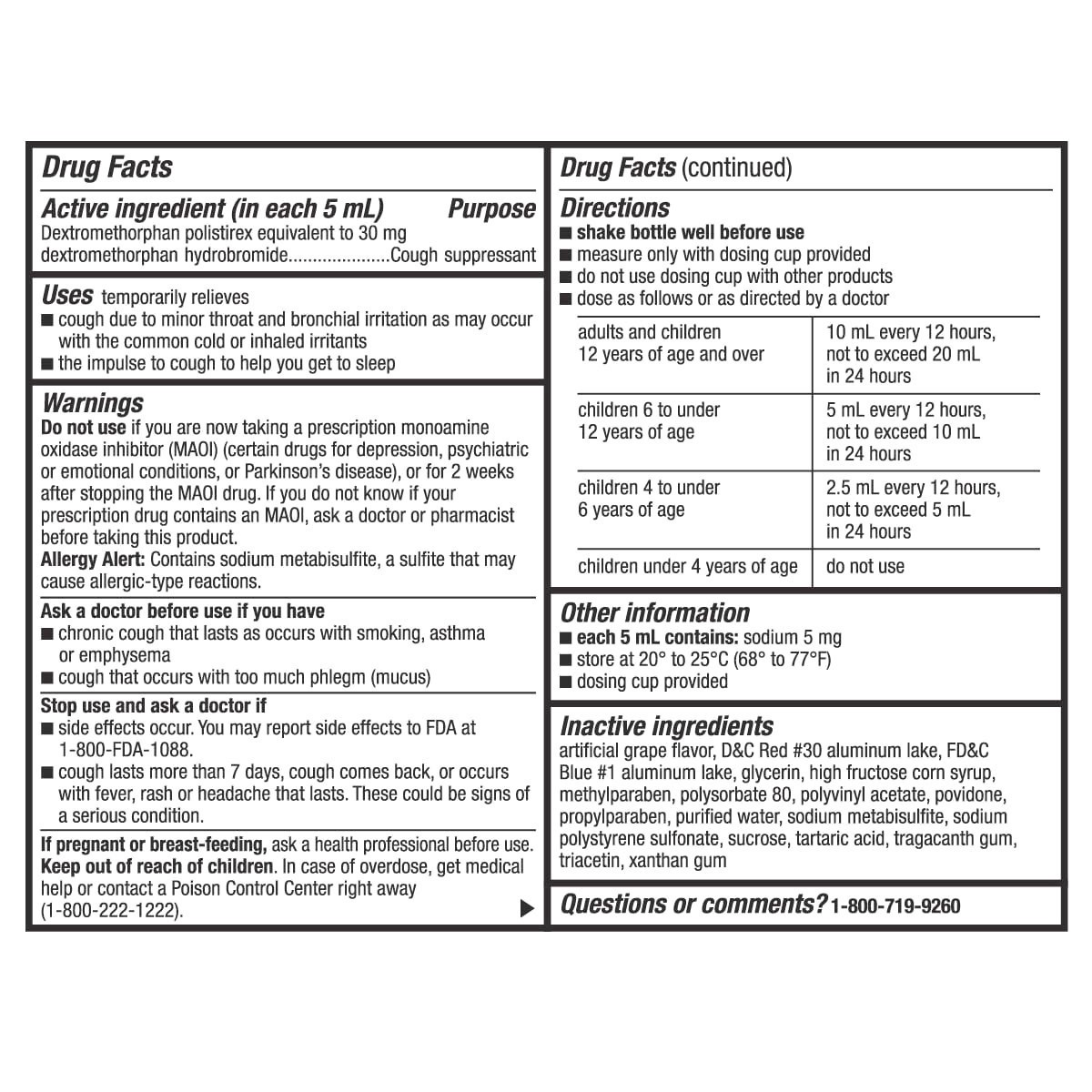 slide 21 of 29, Meijer Children’s Dextromethorphan Polistirex Extended-Release Oral Suspension, Cough Suppressant; Cough Medicine for Kids, 5 oz