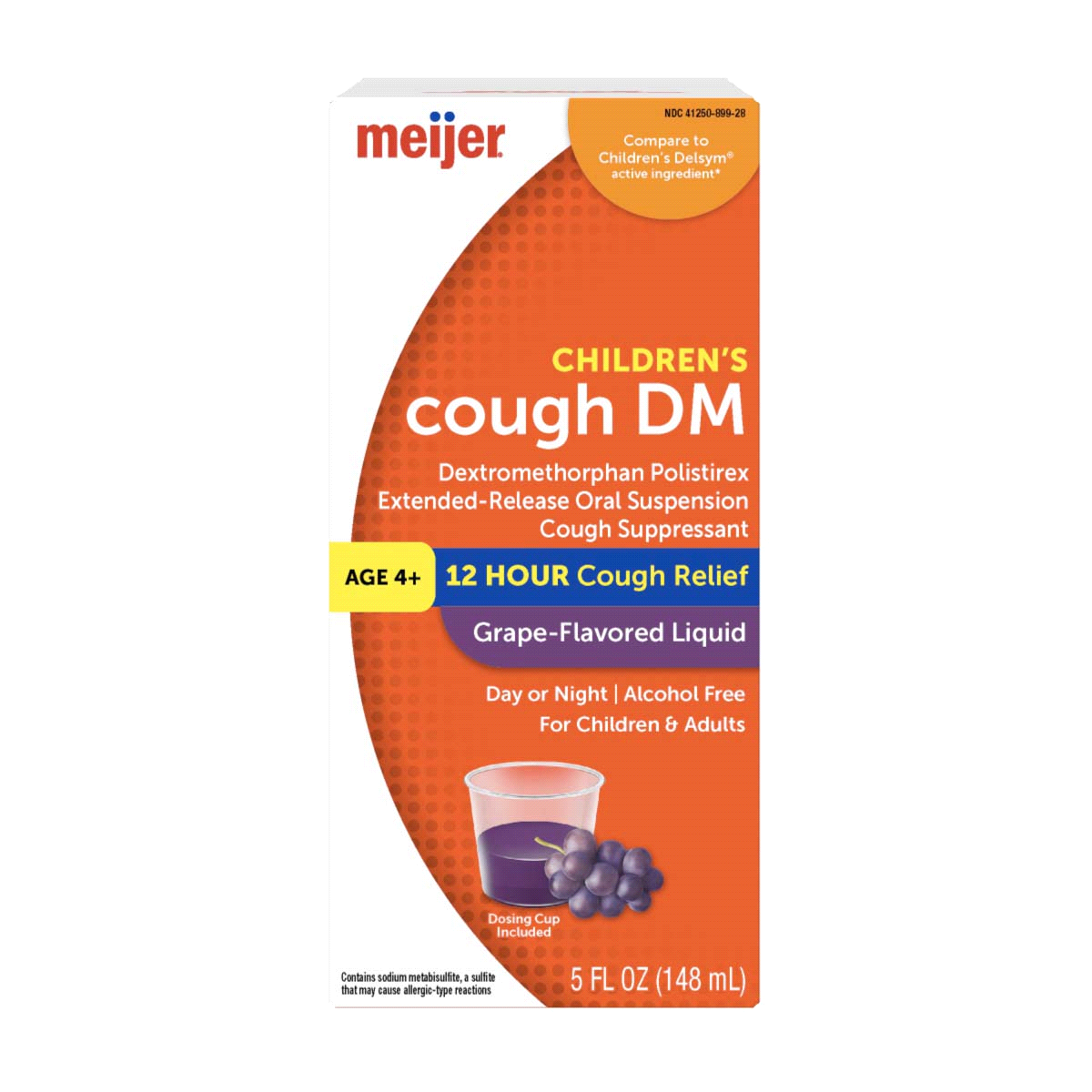 Meijer Children’s Dextromethorphan Polistirex Extended-Release Oral ...