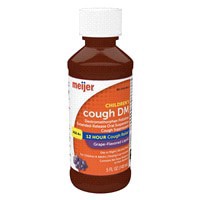 slide 7 of 29, Meijer Children’s Dextromethorphan Polistirex Extended-Release Oral Suspension, Cough Suppressant; Cough Medicine for Kids, 5 oz
