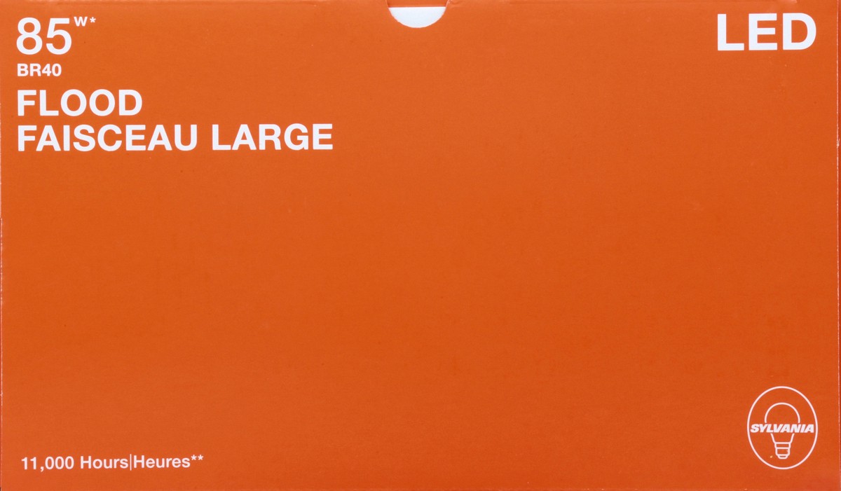 slide 5 of 9, Sylvania LED Flood Soft White 13 Watts Light Bulbs 2 ea, 2 ct