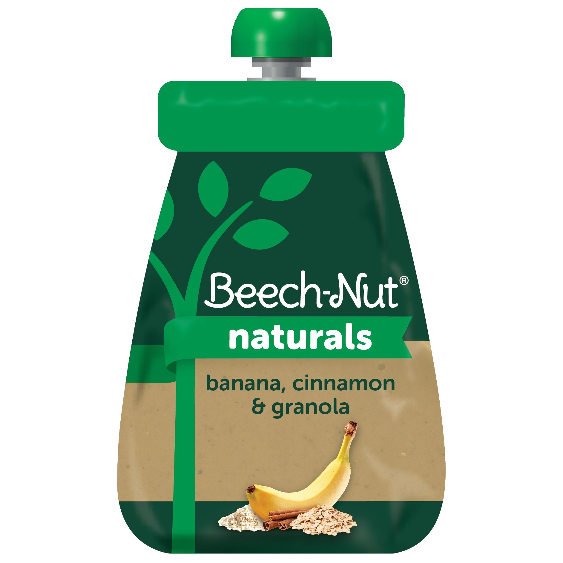 slide 1 of 7, Beech-Nut Banana, Cinnamon & Granola Stage 2 Baby Food, 3.5 oz