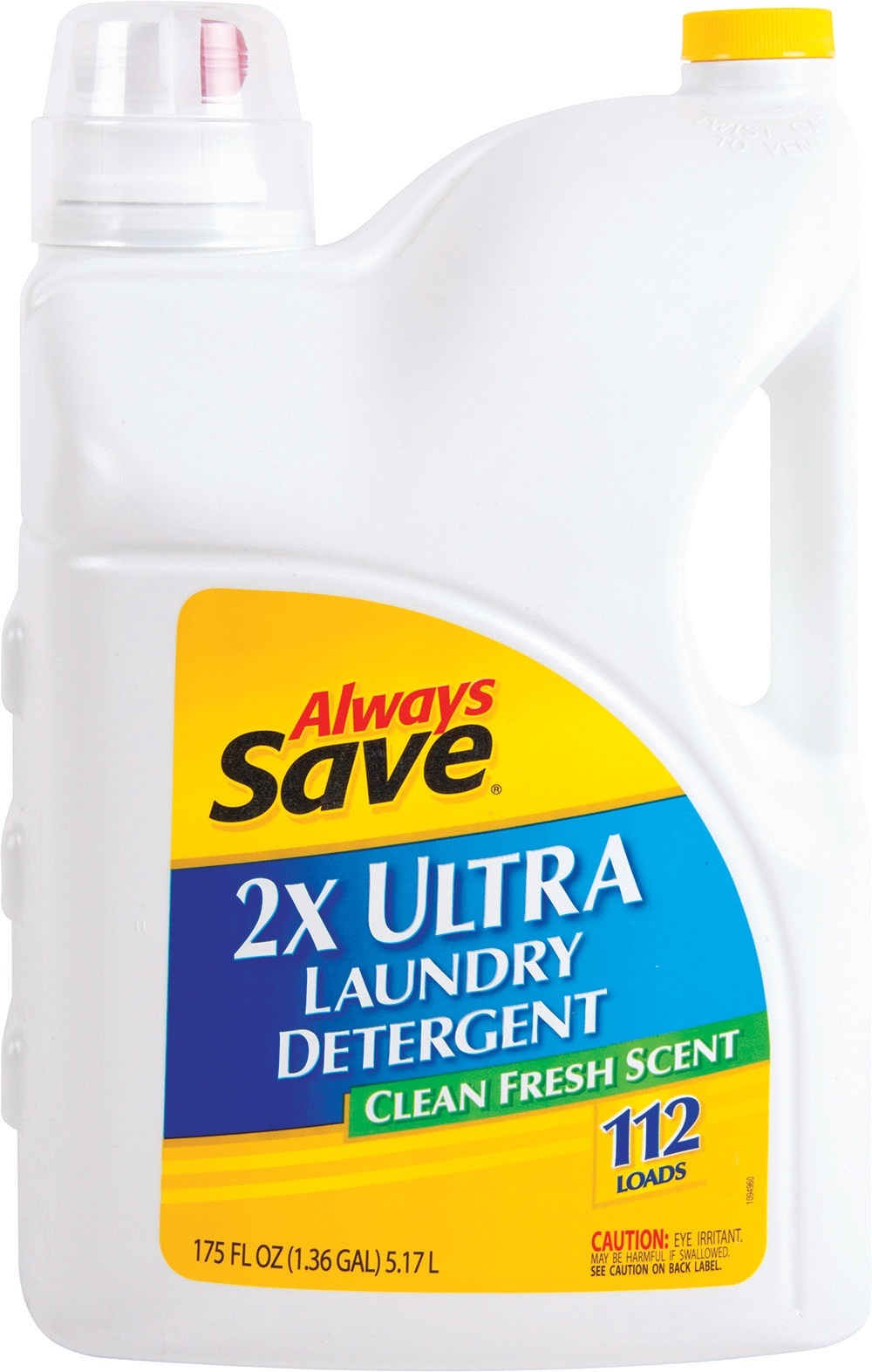 slide 1 of 1, Always Save 2X Ultra Laundry Detergent Clean Fresh Scent, 175 oz