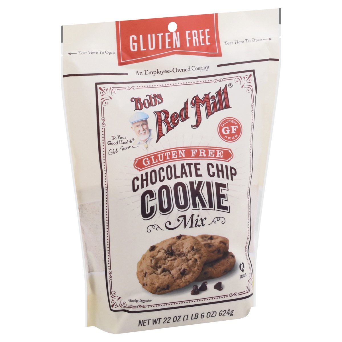slide 2 of 10, Bob's Red Mill Gluten Free Chocolate Chip Cookie Mix, 22 oz