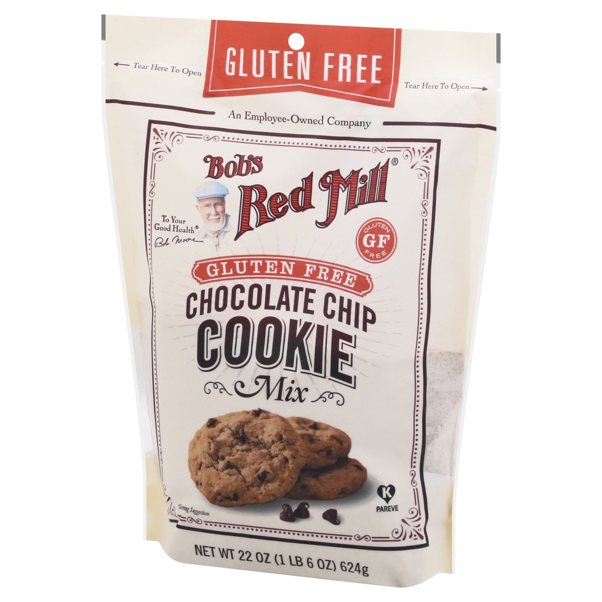 slide 3 of 10, Bob's Red Mill Gluten Free Chocolate Chip Cookie Mix, 22 oz