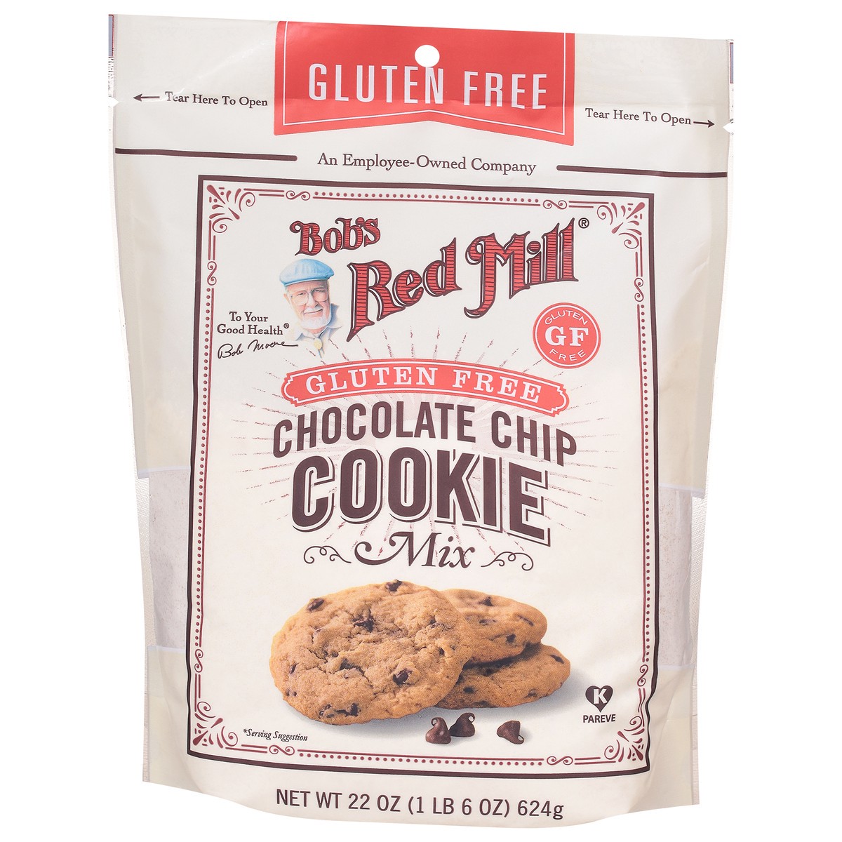 slide 4 of 9, Bob's Red Mill Gluten Free Chocolate Chip Cookie Mix 22 oz, 22 oz