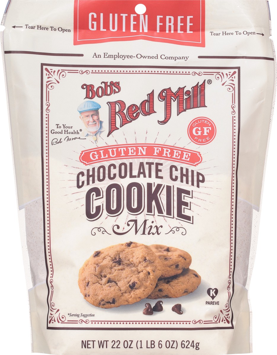 slide 3 of 9, Bob's Red Mill Gluten Free Chocolate Chip Cookie Mix 22 oz, 22 oz