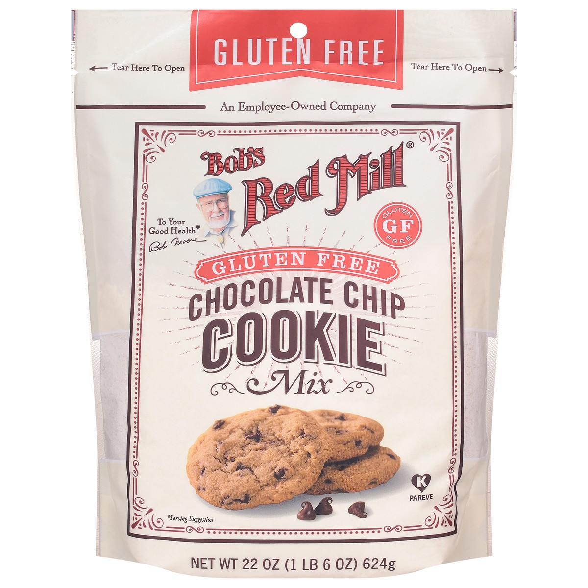 slide 1 of 9, Bob's Red Mill Gluten Free Chocolate Chip Cookie Mix 22 oz, 22 oz