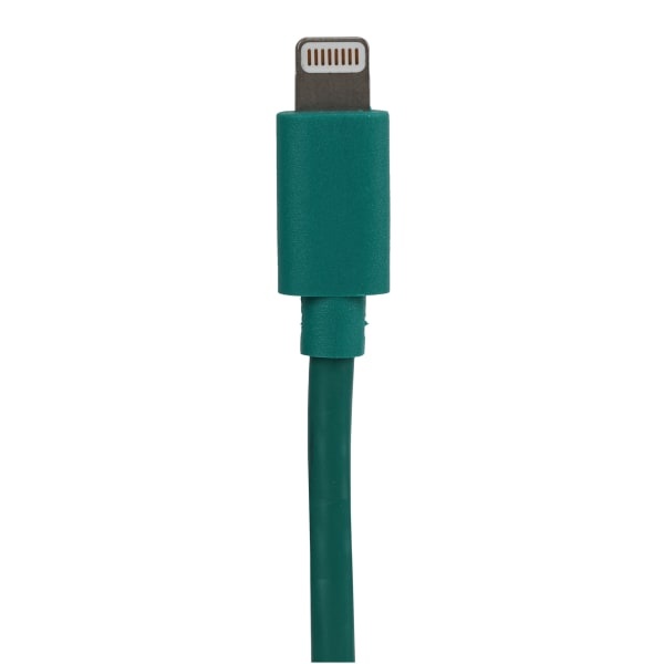 slide 1 of 1, Vivitar Od1006 Usb-A To Lightning Cable, 6', Teal, 1 ct