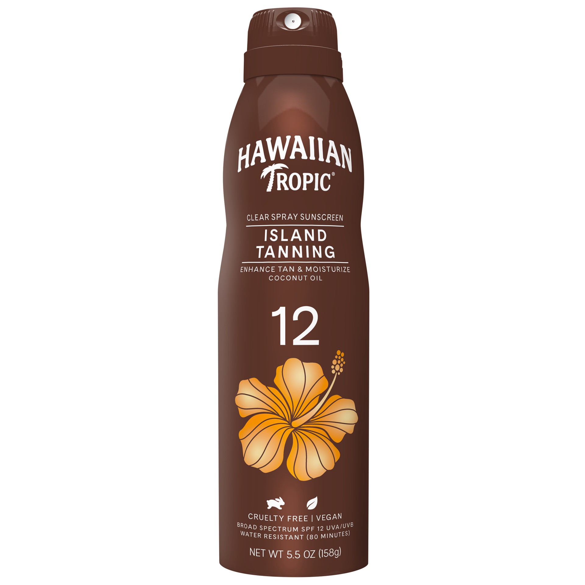 slide 1 of 7, Hawaiian Tropic Spf 12 Tanning Dry Oil Spray, 6 fl oz