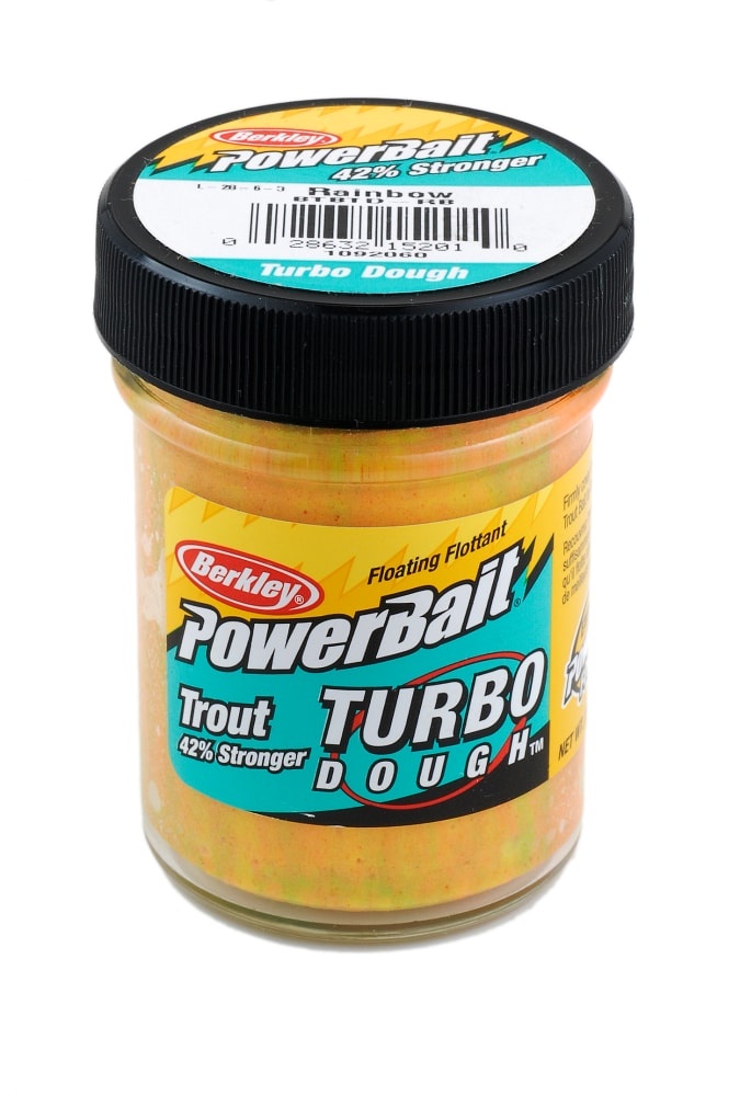 slide 1 of 1, Berkley Powerbait Turb Dough Trout Bait, 1.75 oz