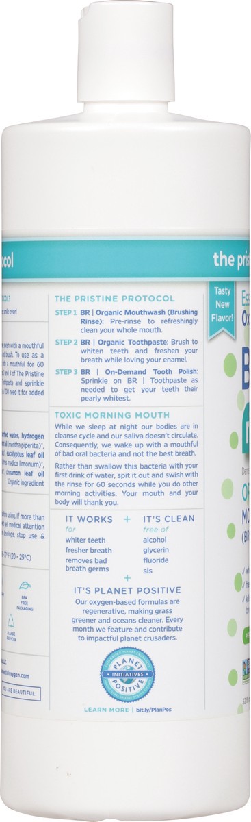 slide 5 of 13, Essential Oxygen Organic Brushing Rinse Peppermint Mouthwash 32 fl oz, 32 fl oz