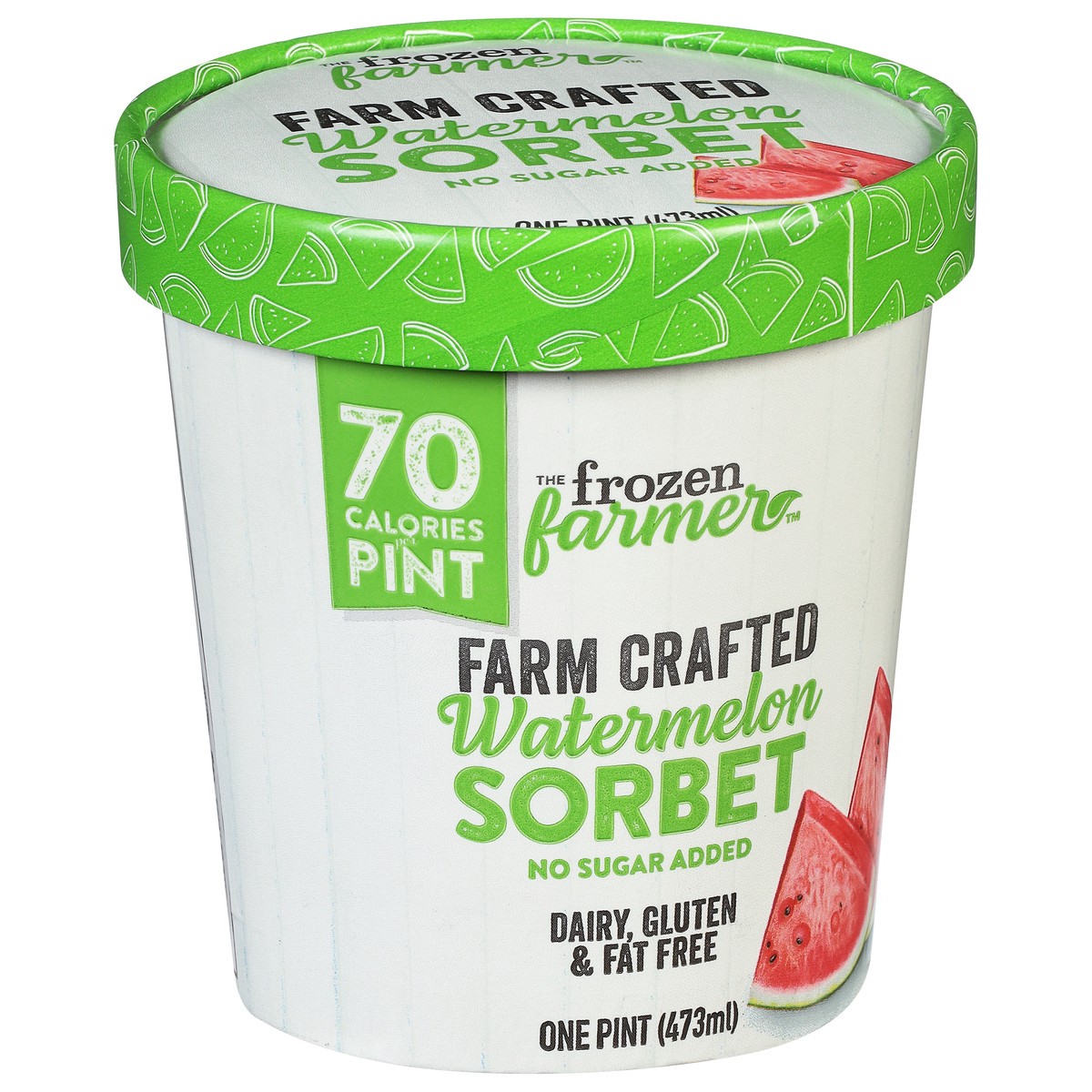 slide 8 of 9, The Frozen Farmer Farm Crafted Watermelon Sorbet 1 pt, 1 pint