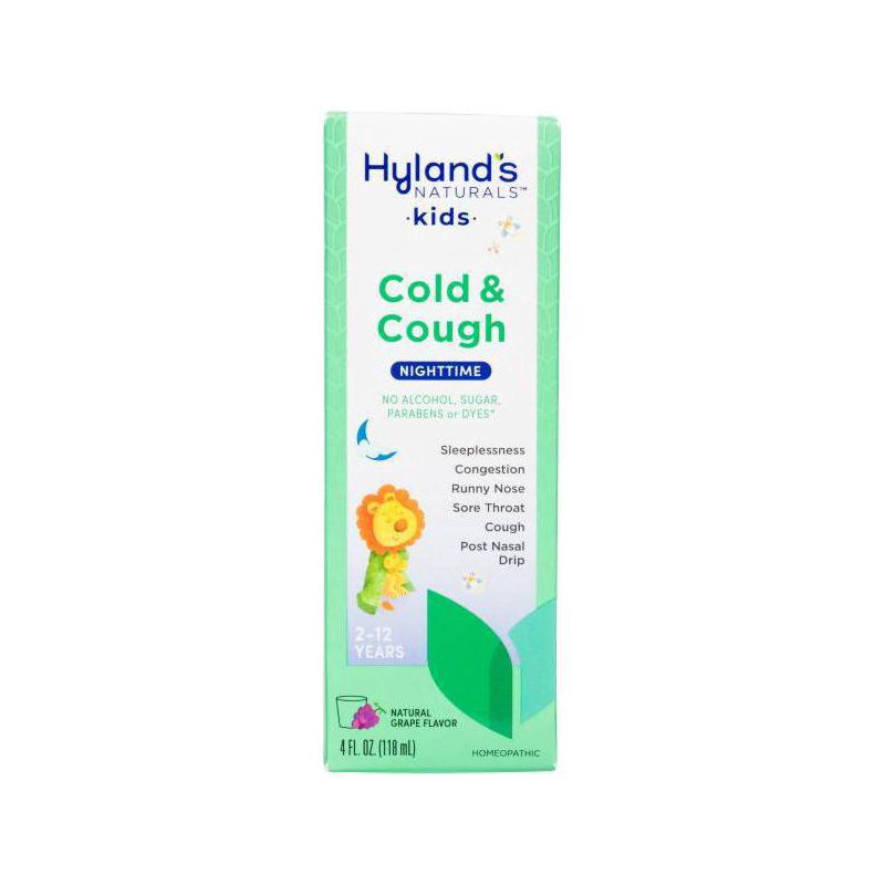slide 4 of 5, Hyland's 4 Kids Nighttime Cold'N Cough Medicine, 4 fl oz