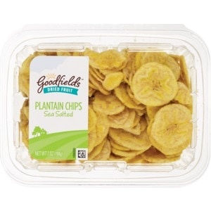 slide 1 of 1, Goodfields Sea Salted Plaintain Chips, 7 Oz, 1 ct