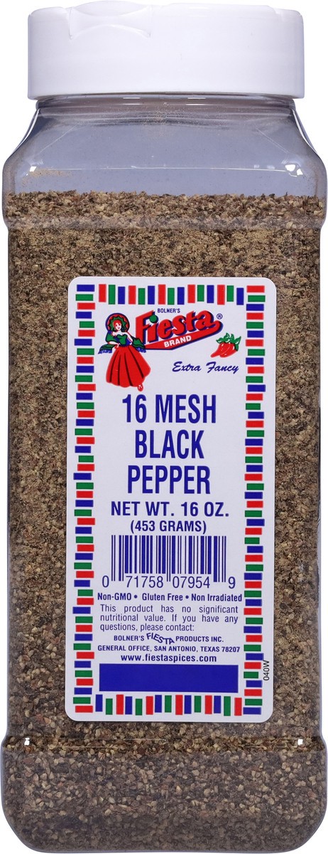 slide 9 of 11, Fiesta 16 Mesh Black Pepper 16 oz, 16 oz