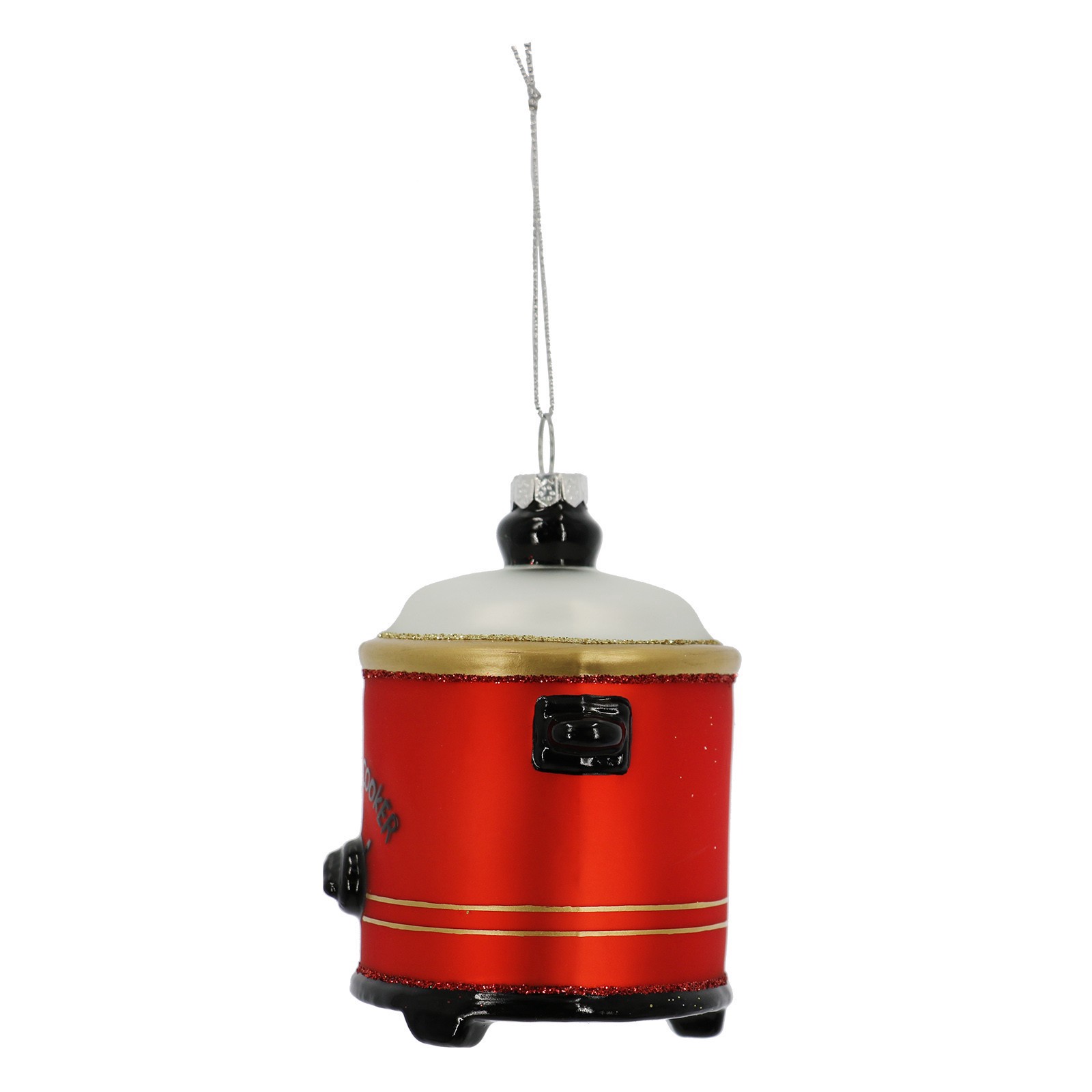 slide 2 of 4, 4.25" Slow Cooker Glass Ornament By Ashland, 4.25 in