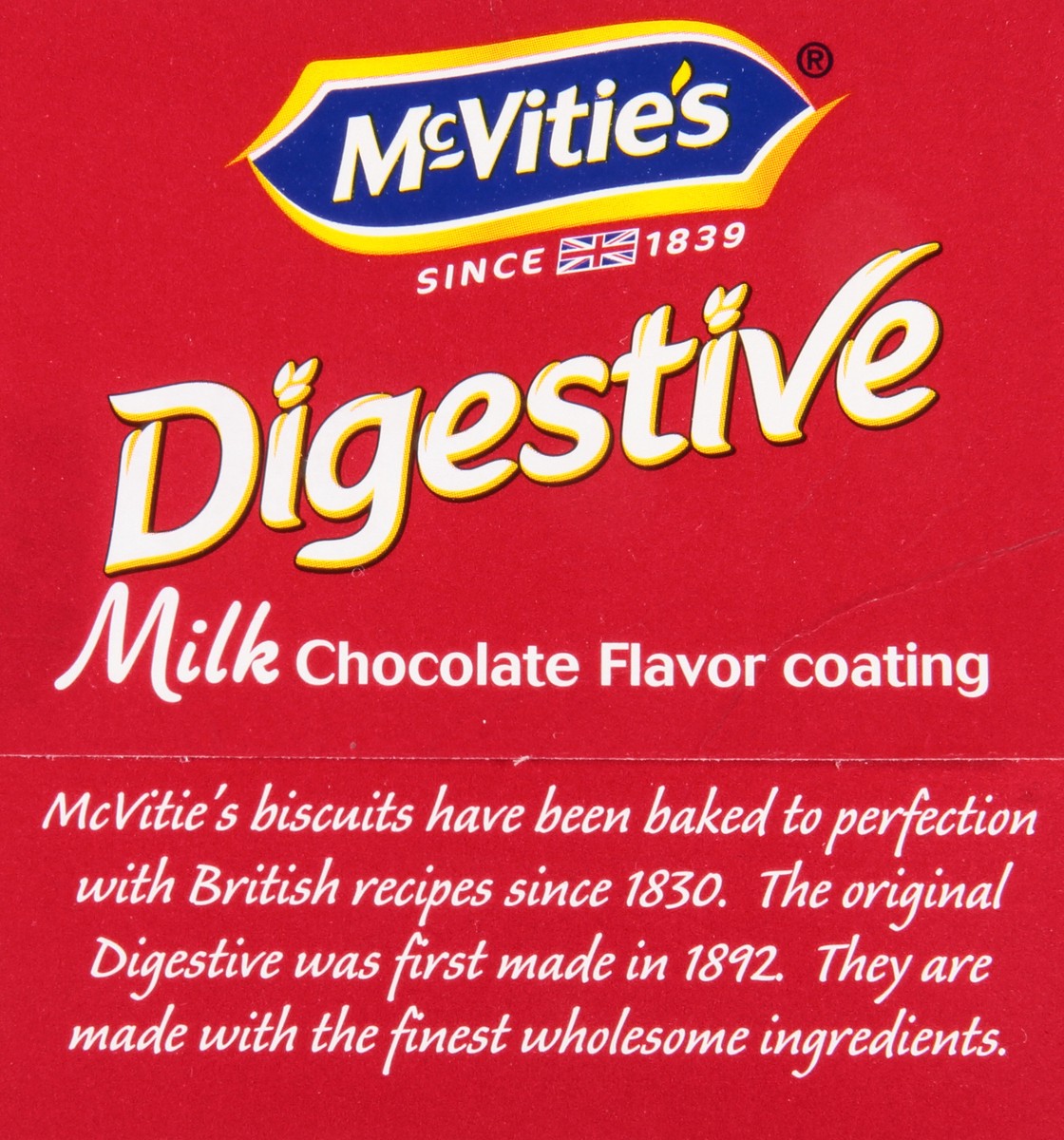slide 9 of 9, McVitie's McVities Digestive Biscuits Wheat Milk Chocolate, 10.5 oz