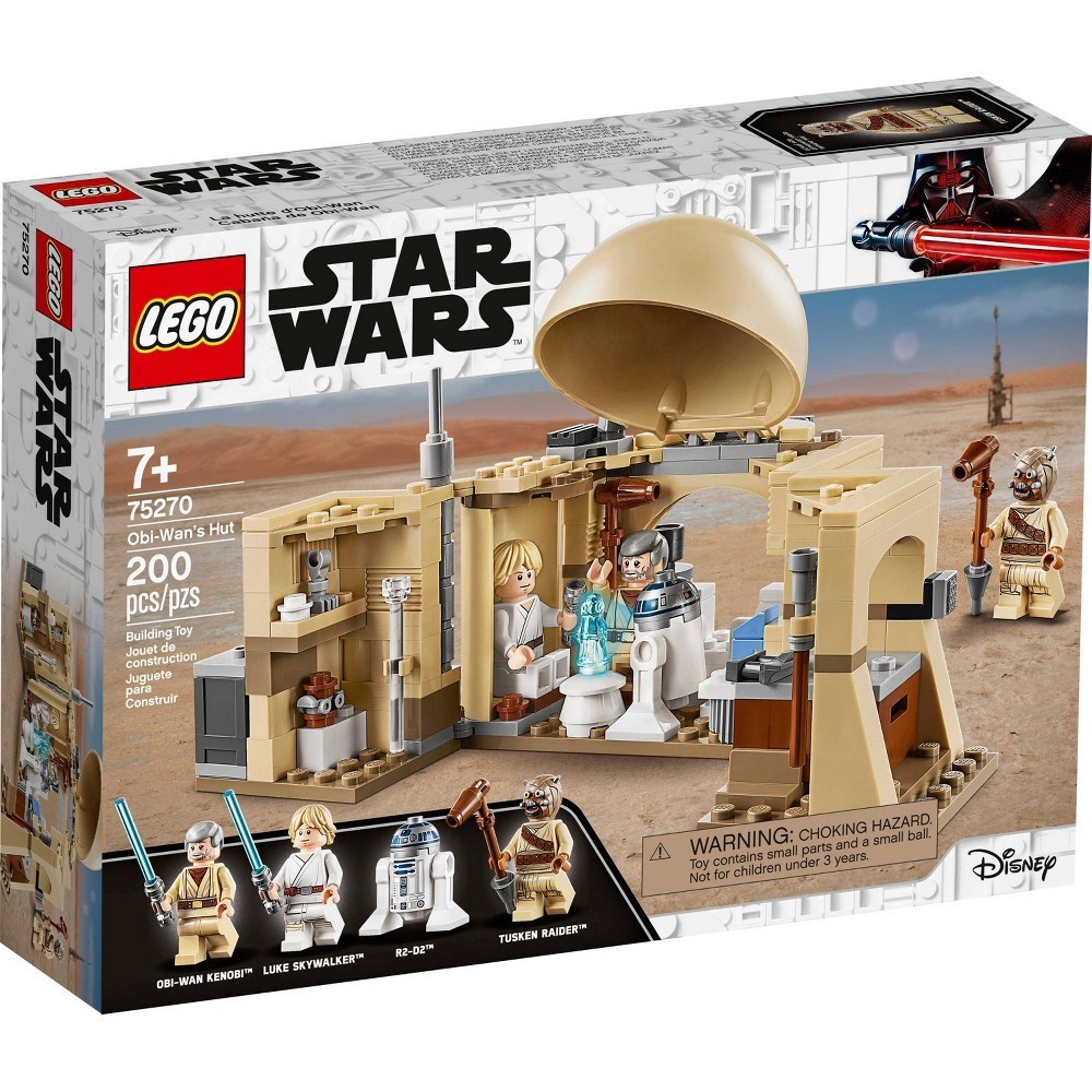 slide 4 of 7, LEGO Star Wars: A New Hope Obi-Wan's Hut Starter Set for Young Kids 75270, 1 ct