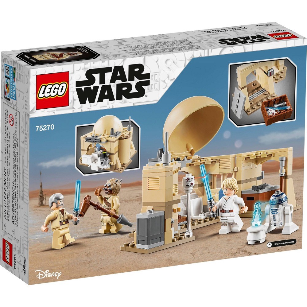 slide 5 of 7, LEGO Star Wars: A New Hope Obi-Wan's Hut Starter Set for Young Kids 75270, 1 ct