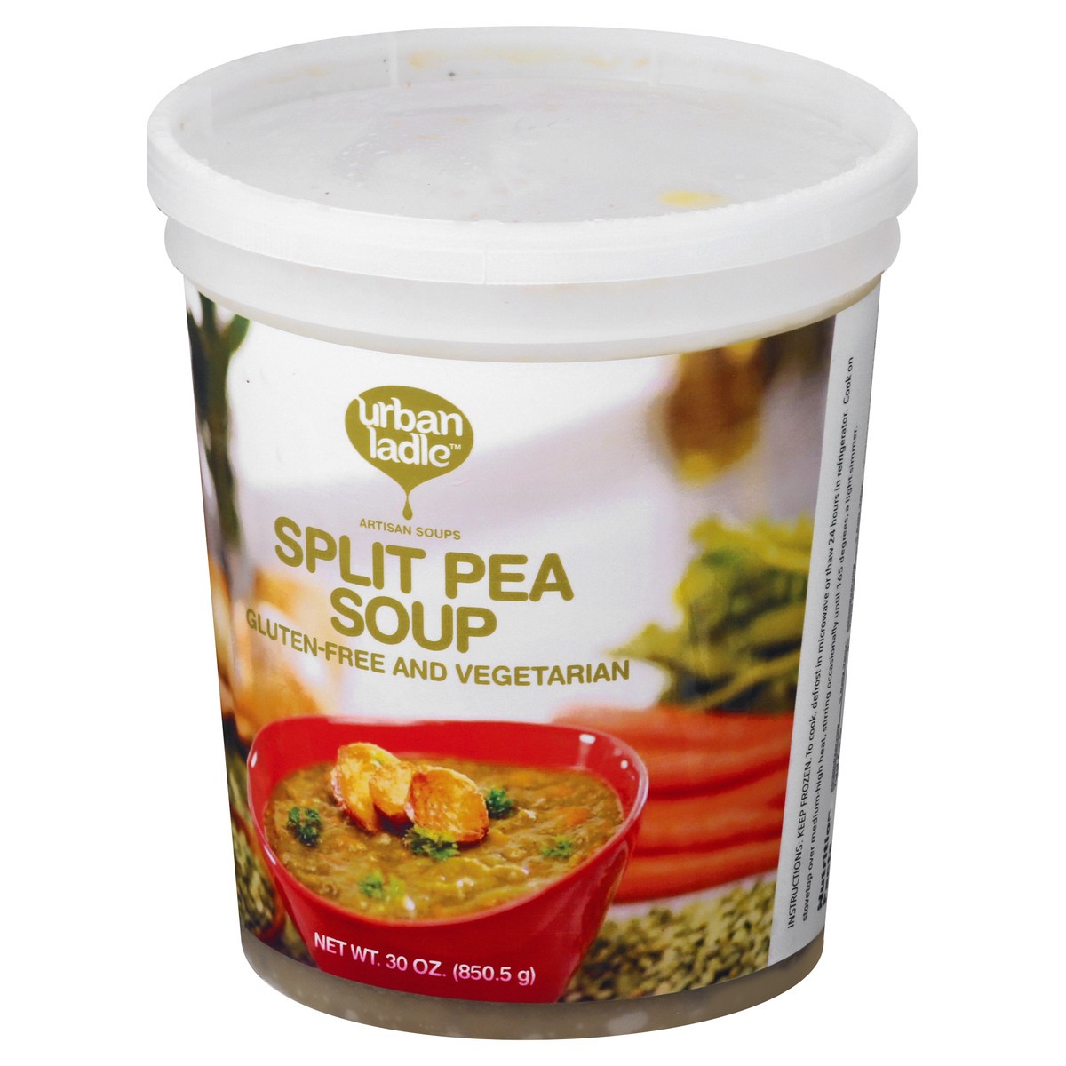 slide 2 of 9, Urban Ladle Split Pea Soup 30 oz, 30 oz