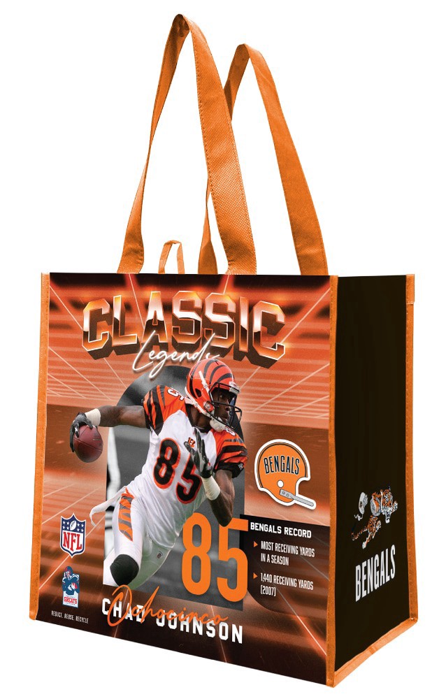 slide 1 of 1, Earthwise NFL CLassic Legends Cincinnati Bengals Chad Ochocinco Bag, 1 ct