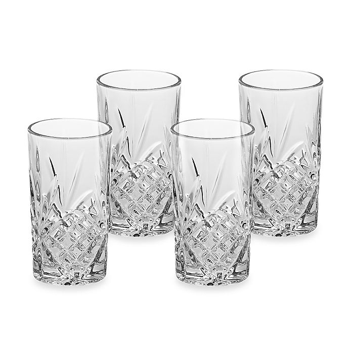 slide 1 of 1, Godinger Dublin Highball Glasses, 4 ct