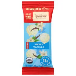 Bearded Brothers Sweet Vanilla Plant-Based Protein Bar - 1.90 oz