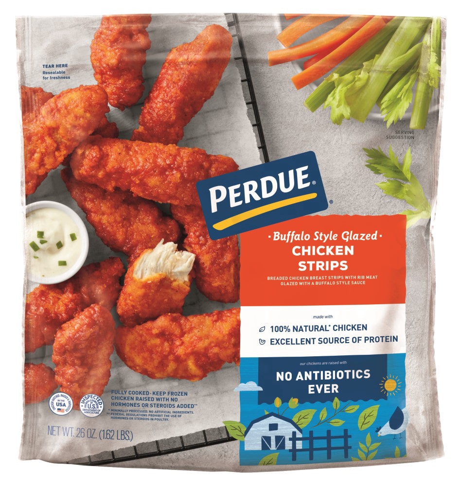 slide 2 of 2, Perdue Buffalo Style Glazed Chicken Strips 26 oz, 26 oz