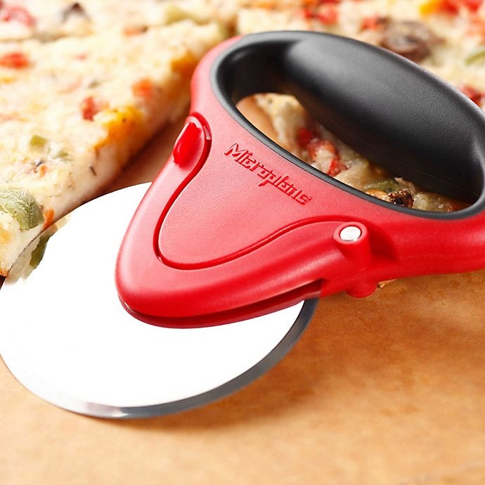 slide 1 of 1, Microplane Easy Prep Pizza Cutter, 1 ct