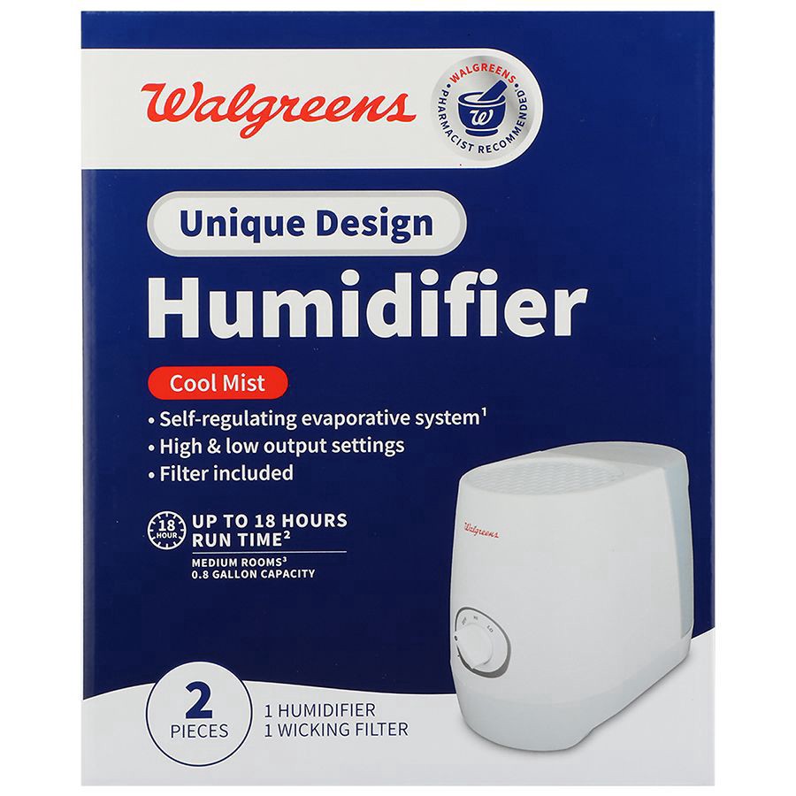slide 2 of 5, Walgreens Cool Mist Humidifier, 1 ct