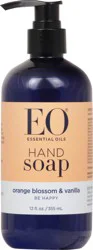 EO Be Happy Orange Blossom & Vanilla Hand Soap 12 fl oz