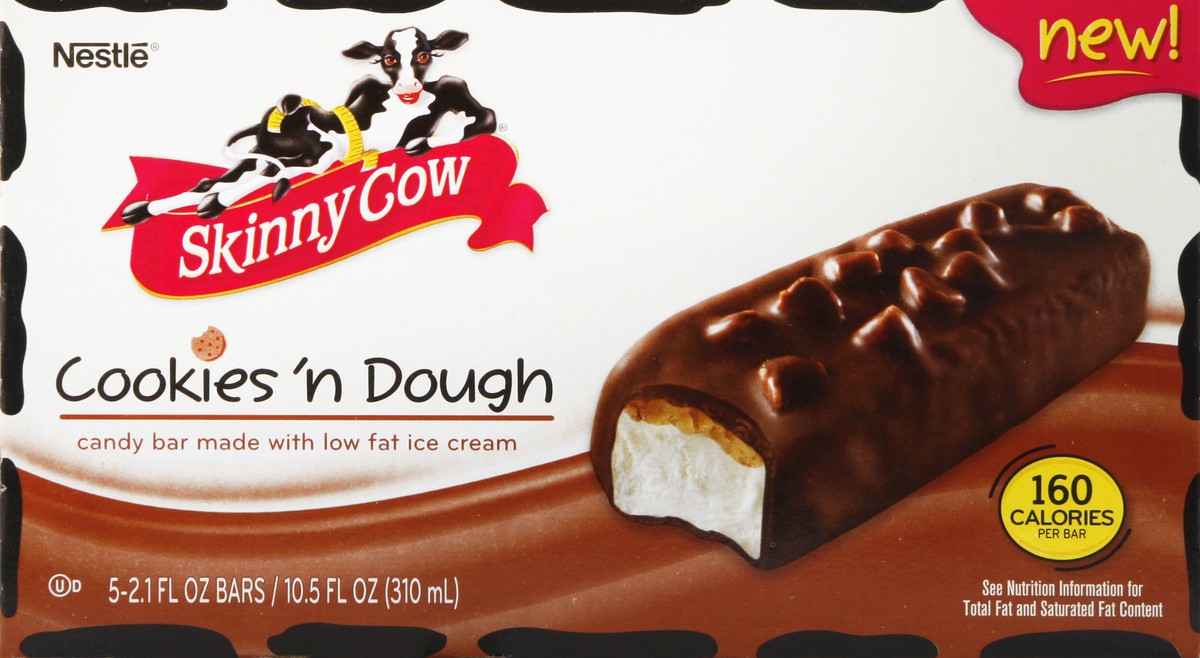 slide 4 of 4, Skinny Cow Candy Bar 5 ea, 5 ct