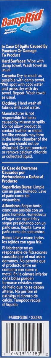 slide 7 of 9, DampRid Moisture Absorber, Fresh Scent, Hanging Bag, 15.4 oz