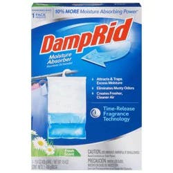 DampRid Moisture Absorber, Fresh Scent, Hanging Bag