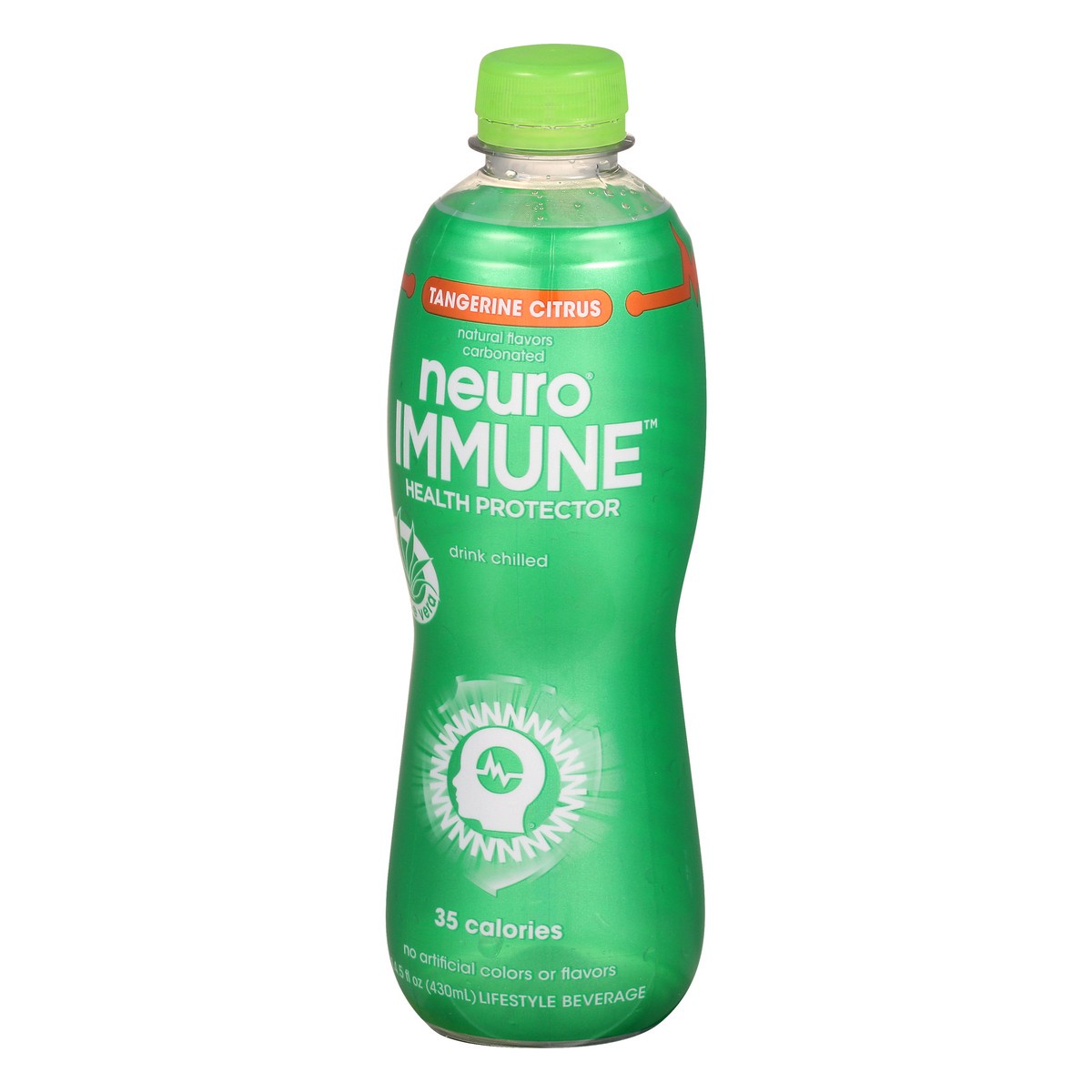 slide 3 of 12, Neuro Immune Health Protector Tangerine Citrus Lifestyle Beverage with Aloe Vera 14.5 oz, 14.5 oz