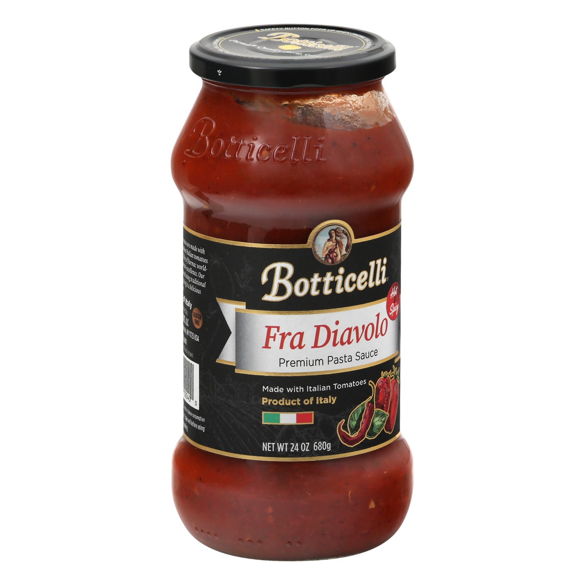 slide 2 of 10, Botticelli Premium Pasta Sauce Fra Diavolo, 24 oz