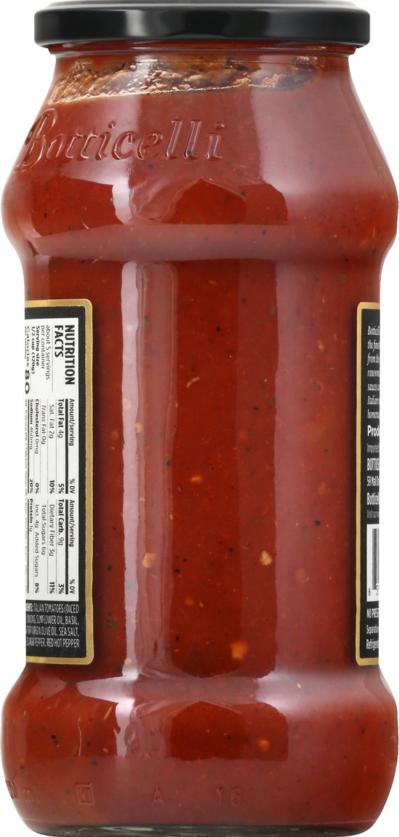 slide 10 of 10, Botticelli Premium Pasta Sauce Fra Diavolo, 24 oz