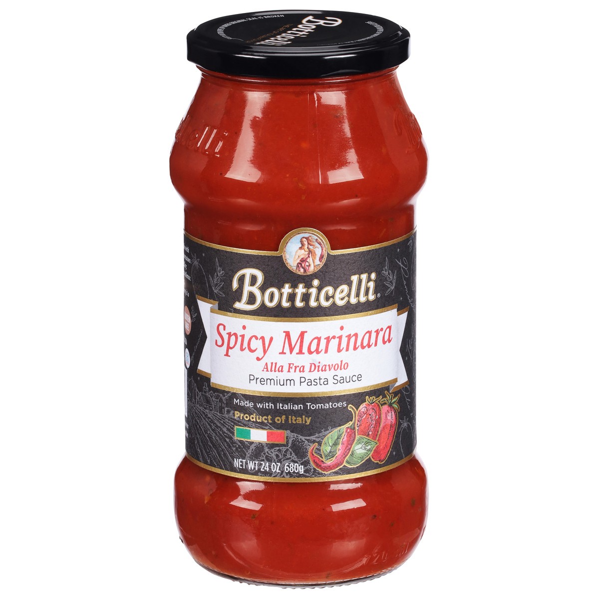 slide 1 of 10, Botticelli Premium Pasta Sauce Fra Diavolo, 24 oz