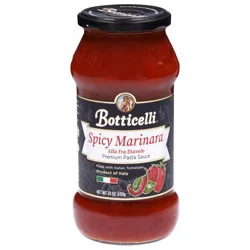 Botticelli Premium Spicy Marinara Pasta Sauce 24 oz