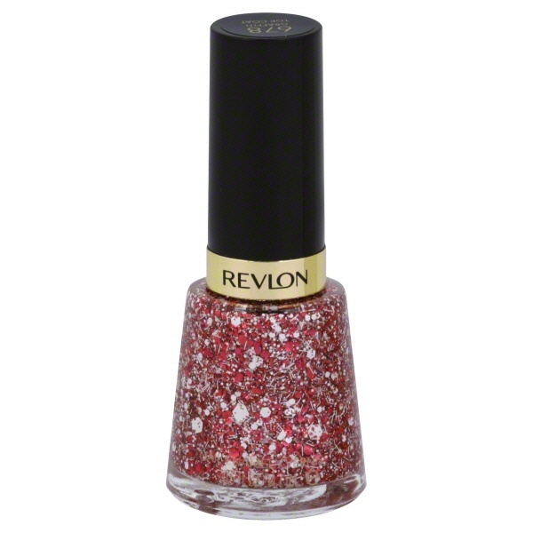 slide 1 of 1, Revlon Nail Enamel Red Graffiti Top Coat, 0.5 oz