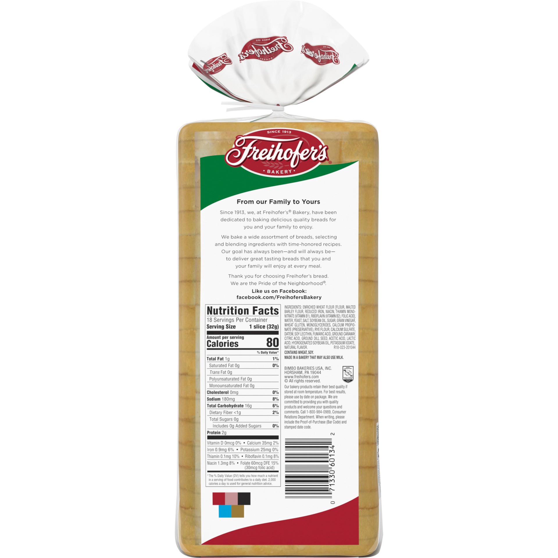 slide 7 of 9, Freihofer's Freihofer Premium Italian Sourdough, 20 oz