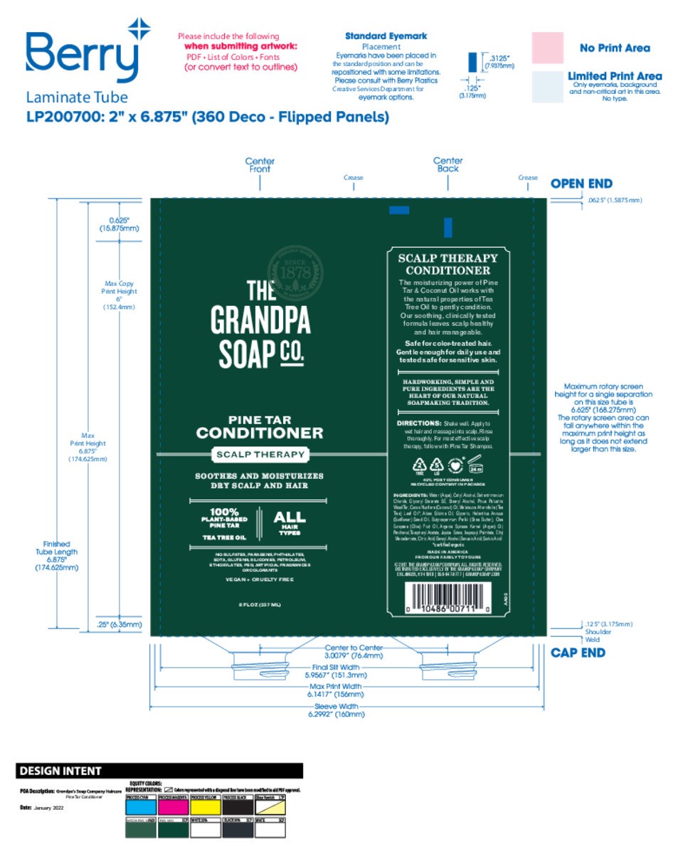 slide 8 of 8, The Grandpa Soap Co. The Grandpa Soap Company Pine Tar Conditioner 8 Fl Oz, 8 fl oz