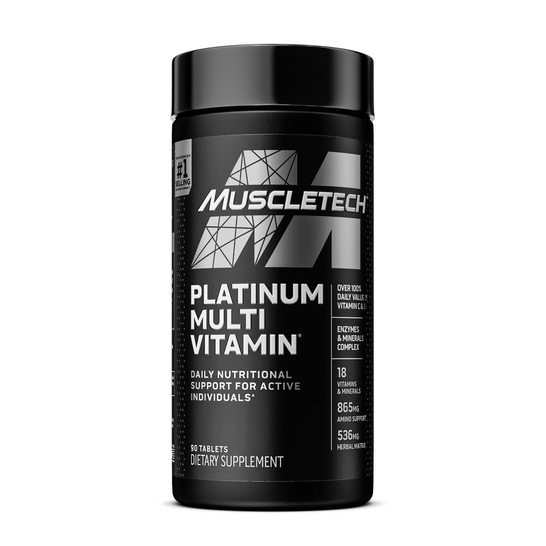 slide 1 of 3, MuscleTech Platinum Multi Vitamin Supplement Tablets, 90 ct