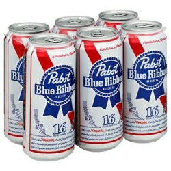 Pabst Blue Ribbon Beer Cans