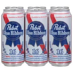 Pabst Blue Ribbon Beer Cans