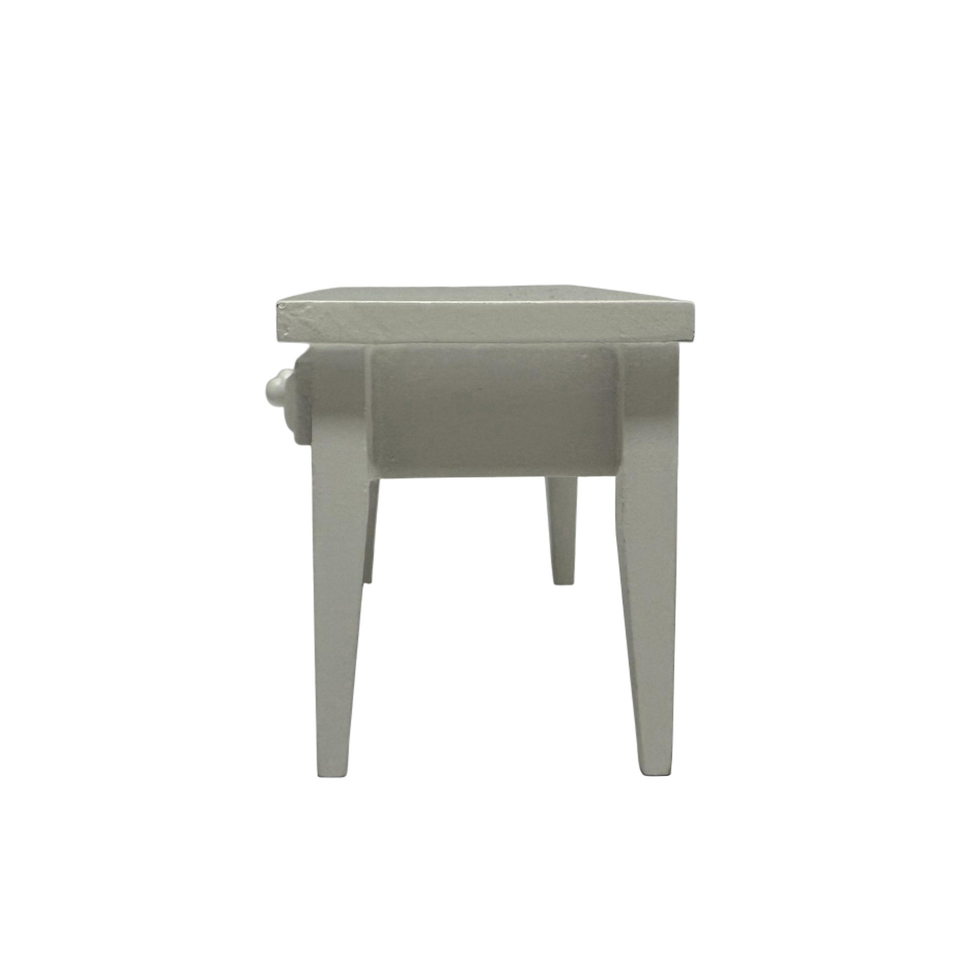 slide 2 of 3, Miniature White Entry Table By Make Market, 4.53 in x 2 in x 2.4 in