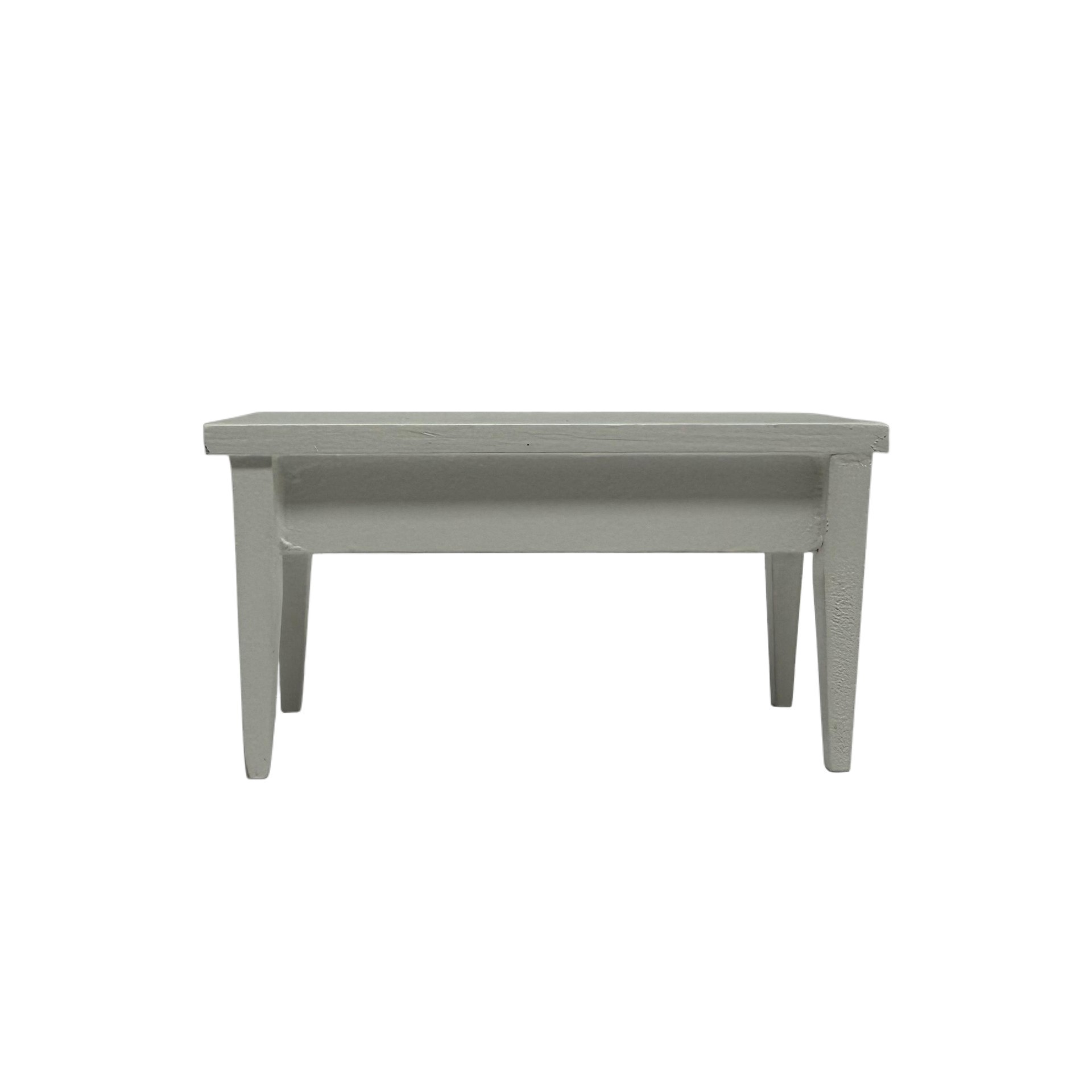 slide 3 of 3, Miniature White Entry Table By Make Market, 4.53 in x 2 in x 2.4 in